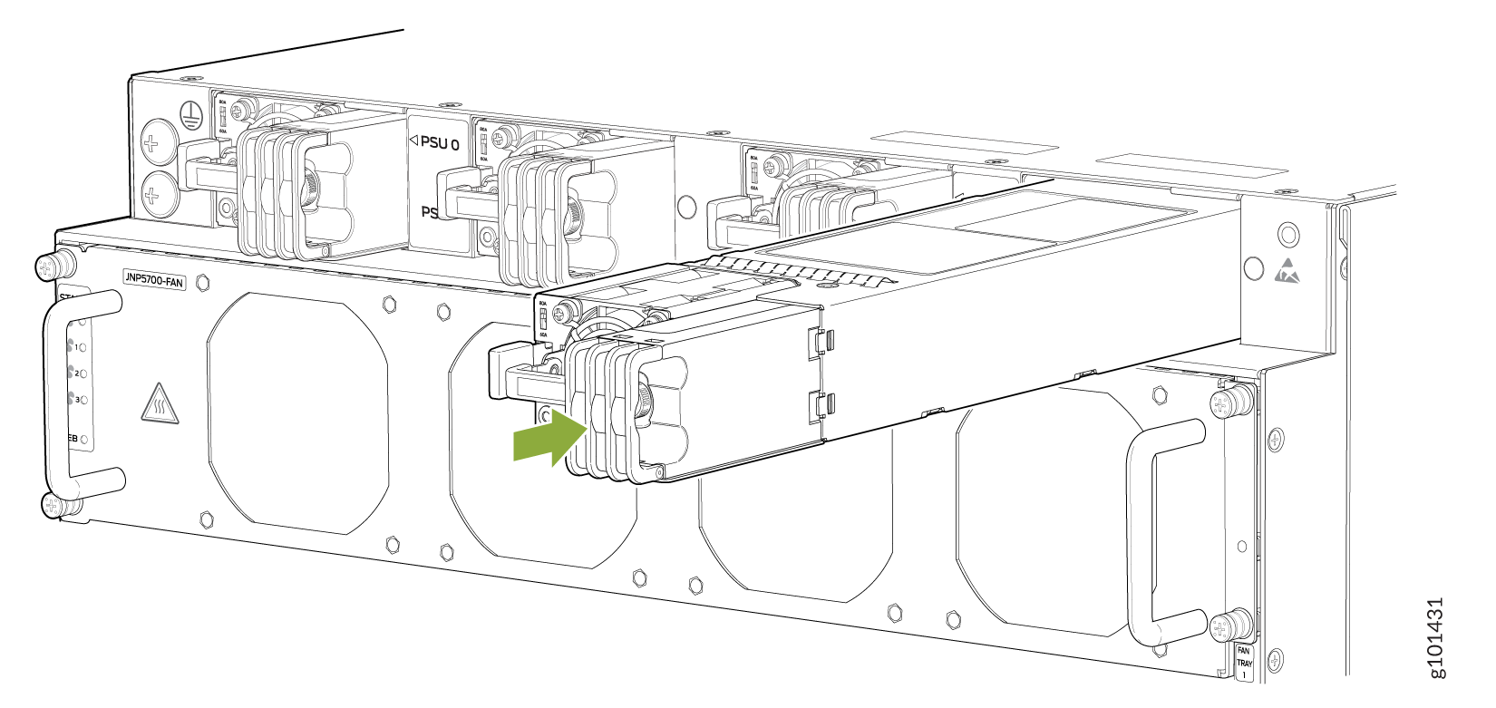 Installing a DC Power Supply in the ACX7509 Router