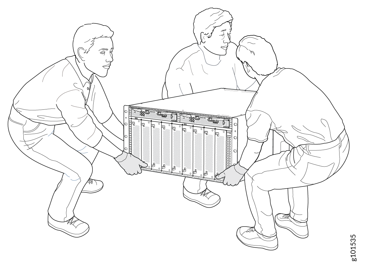 Lift the Chassis by Hand