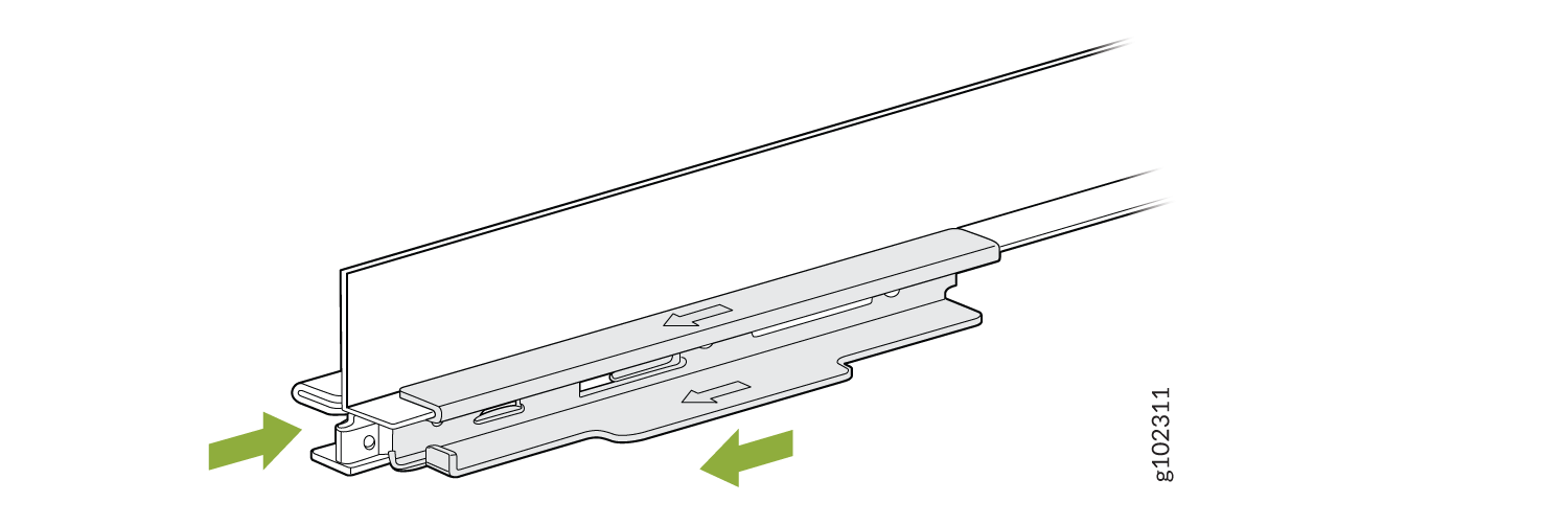 Attach the APBR-ADP-RT15 Adapter to the T-Bar