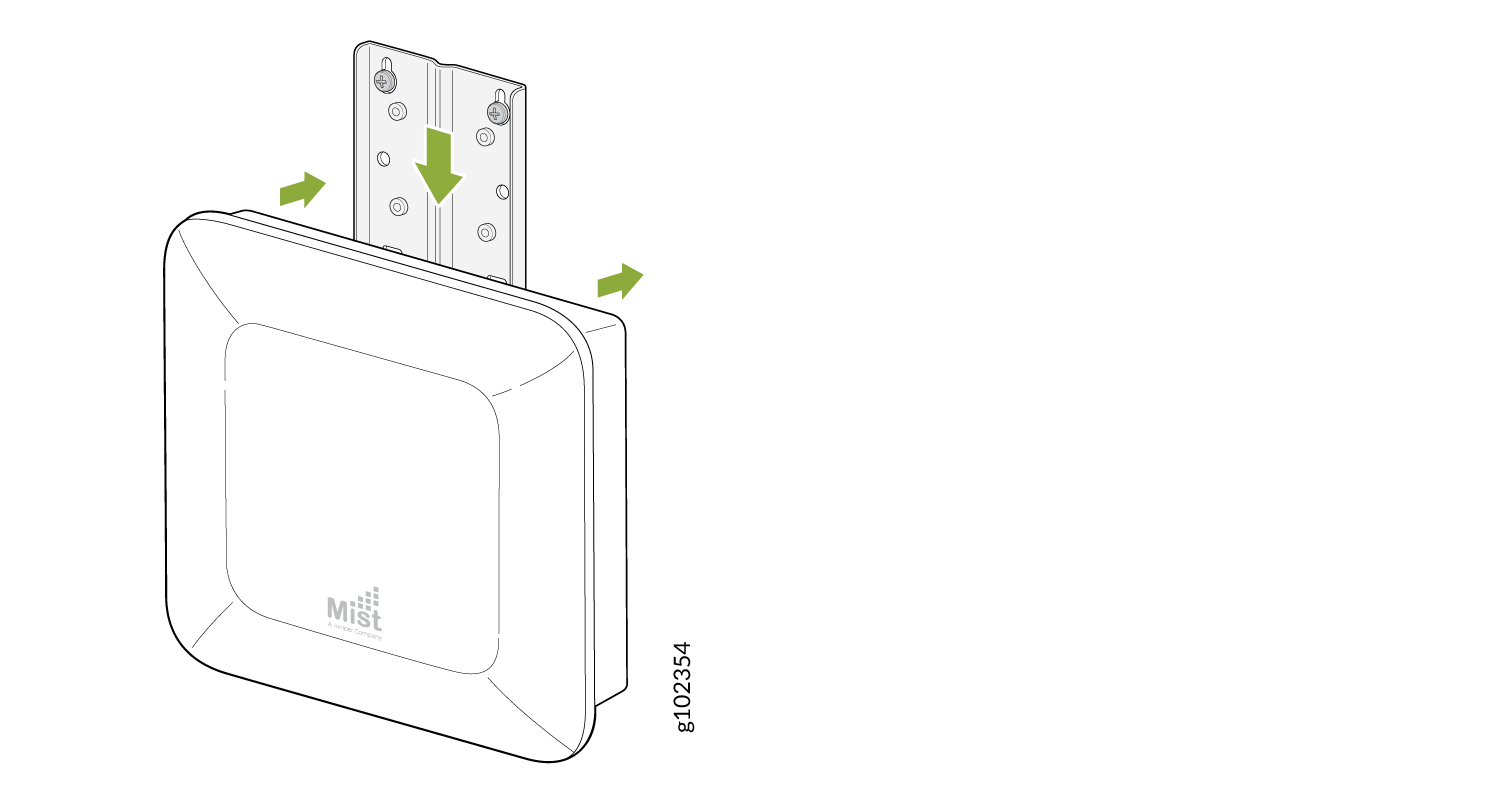 Mount an AP61 on a Wall (Flush Mount)