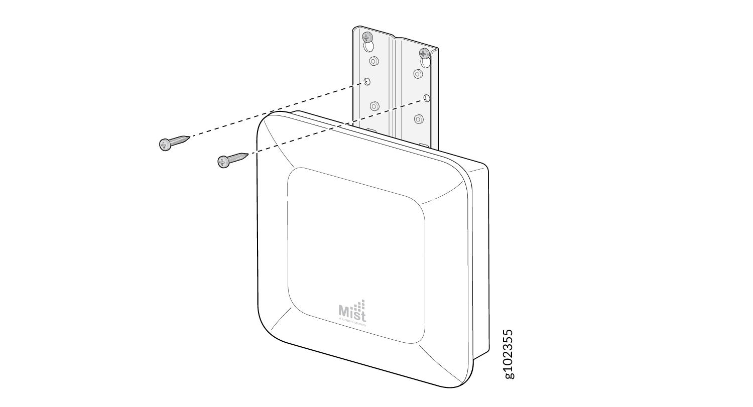 Secure the AP61 to a Wall