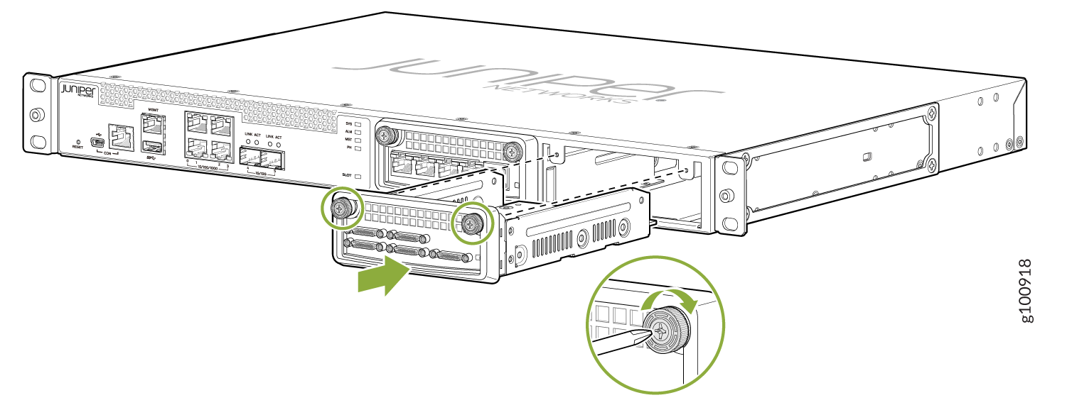 Installing Serial and T1/E1 Interface Modules