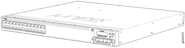 Juniper EX-series Ethernet switch for managing and routing network traffic in enterprise environments.
