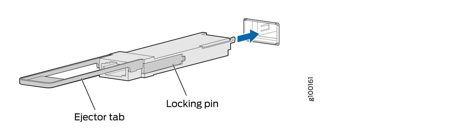 Install a QSFP28 Transceiver