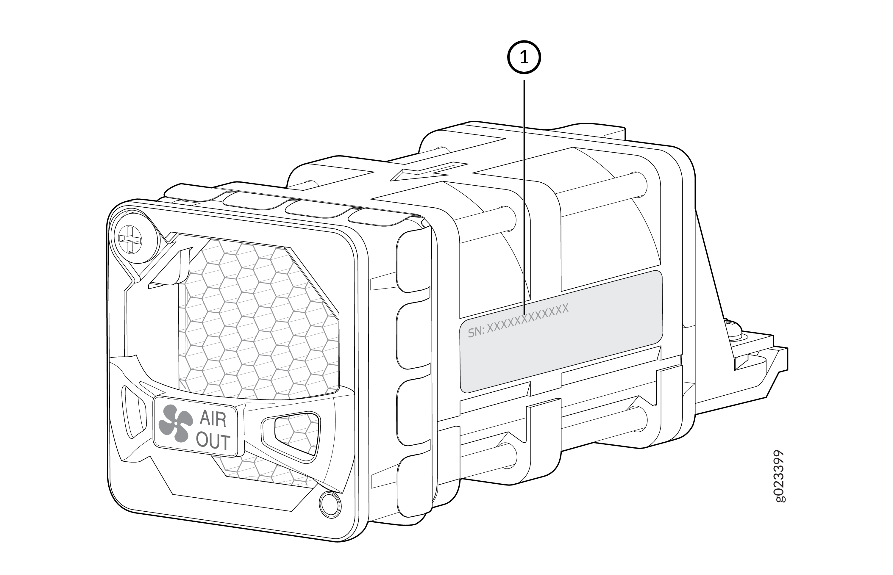 Serial Number ID of the Fan