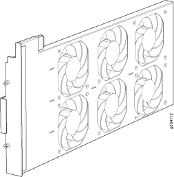 Fan Tray for an EX9208 Switch
