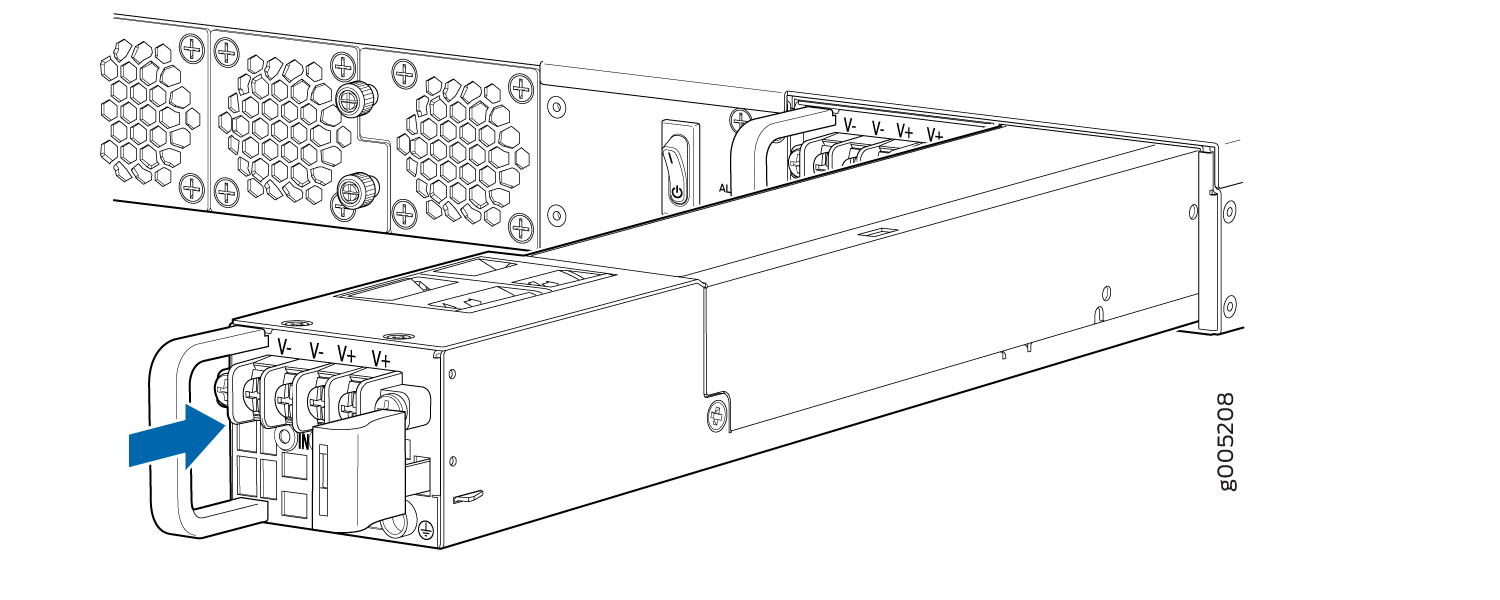 Installing a DC Power Supply
