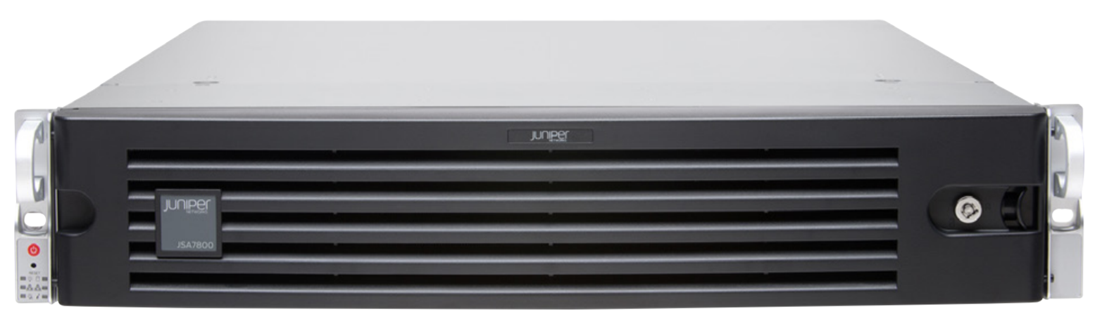 Juniper Networks JSA7800 high-performance appliance for network security and analytics in JSA Series providing SIEM capabilities.