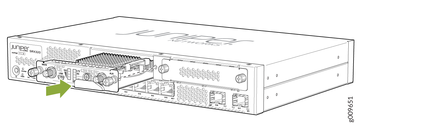 Installing the LTE Mini-PIM