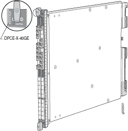 Technical diagram of a blade server component showing layout, connectors, ports, and a highlighted detail labeled Press and Slide for installation or maintenance reference.