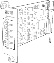 Line drawing of an electronic circuit board with connectors and chips, possibly for signal processing or data communication.