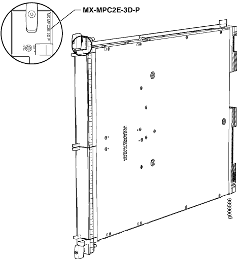 Technical diagram of a modular LED display panel showing frame structure, mounting points, and component labeled MX-MPC2E-3D-F.