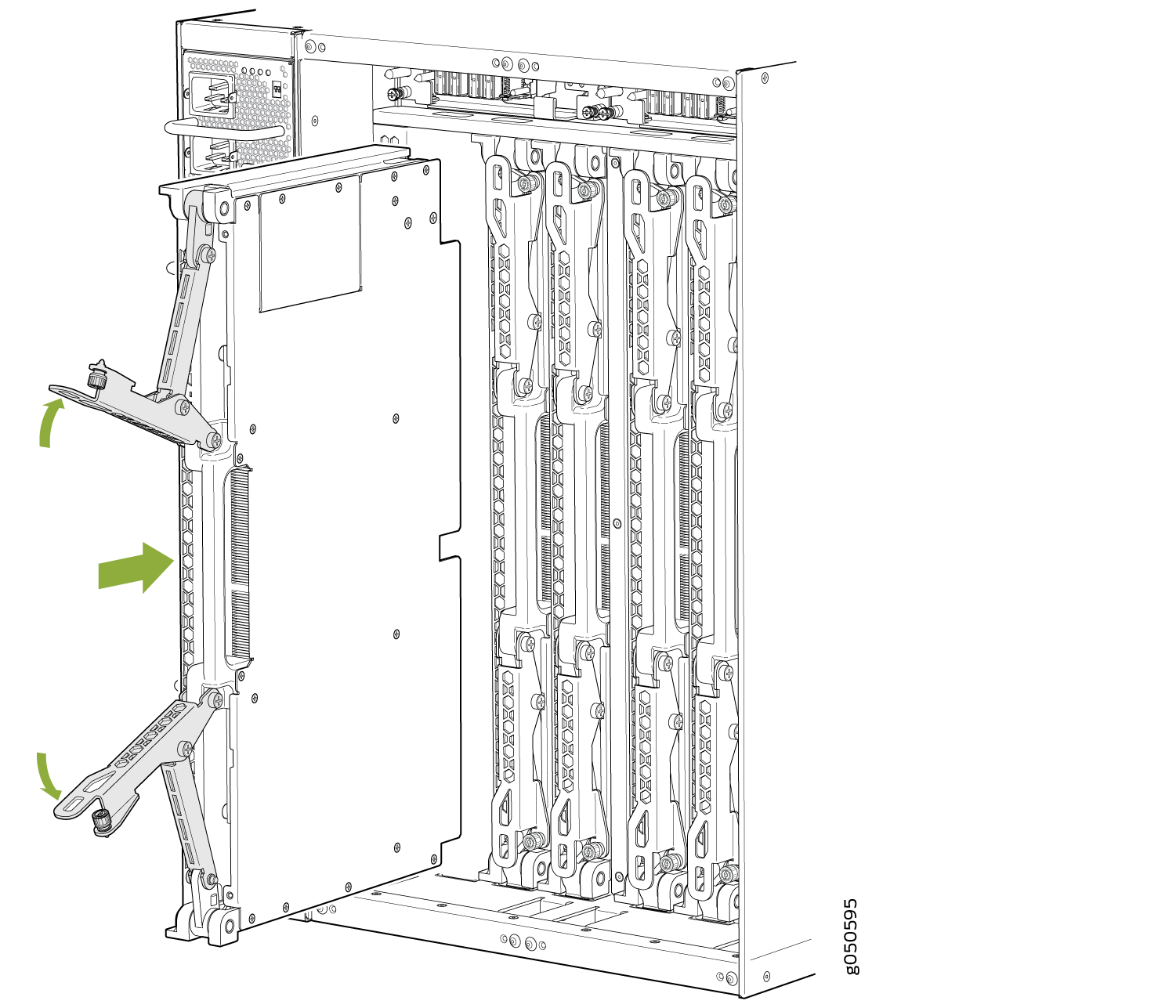 Installing an MX10008 SFB