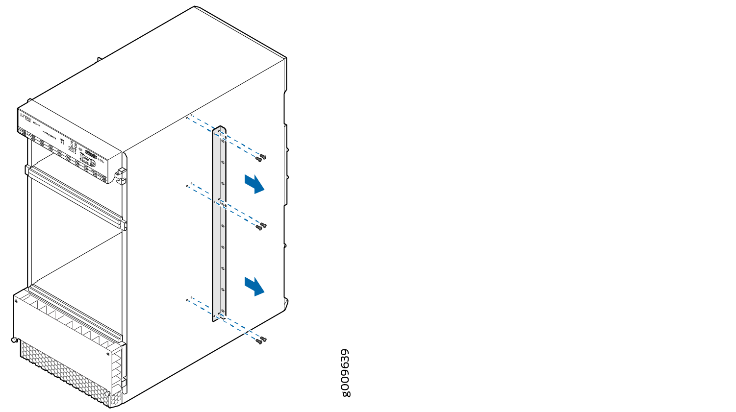 Center-Mounting Bracket Removal