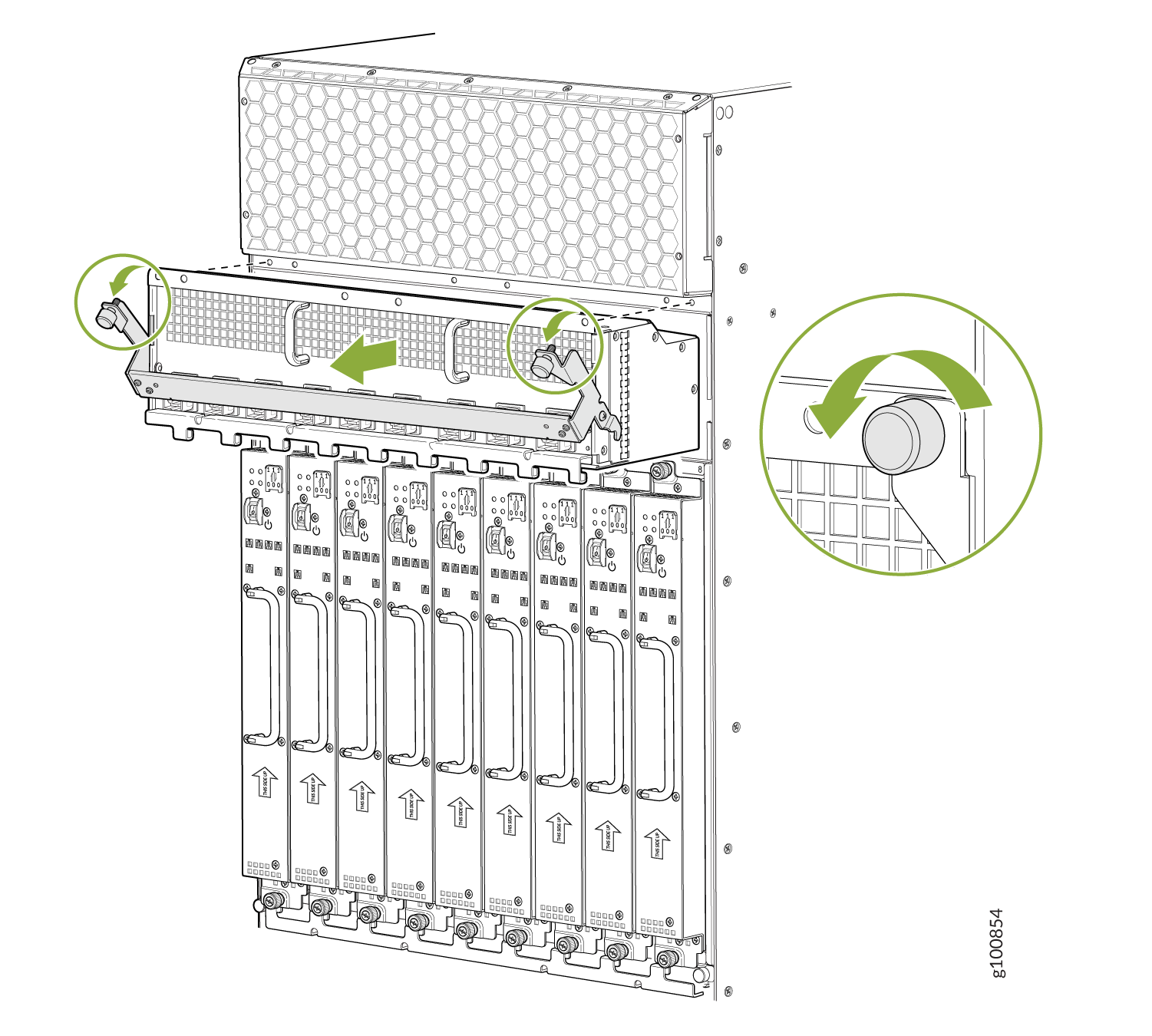 Removing a Universal (HVAC/HVDC) PDM from an MX2020 Router