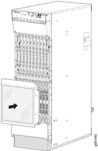 Installing the EMI Card-Cage Cover