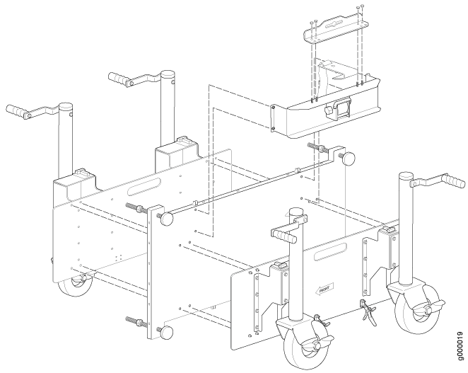 Preparing the Router Transport Kit for Installation