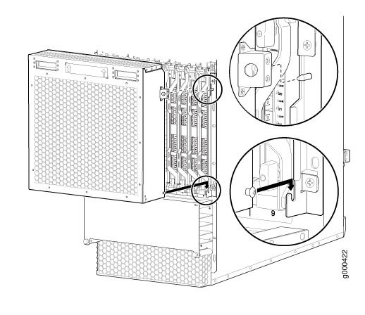 Installing the Extended EMI Card-Cage Cover
