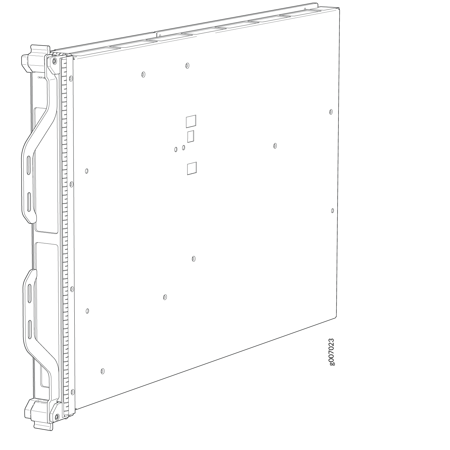 MX2000-SFB2-S Enhanced Switch Fabric Board
