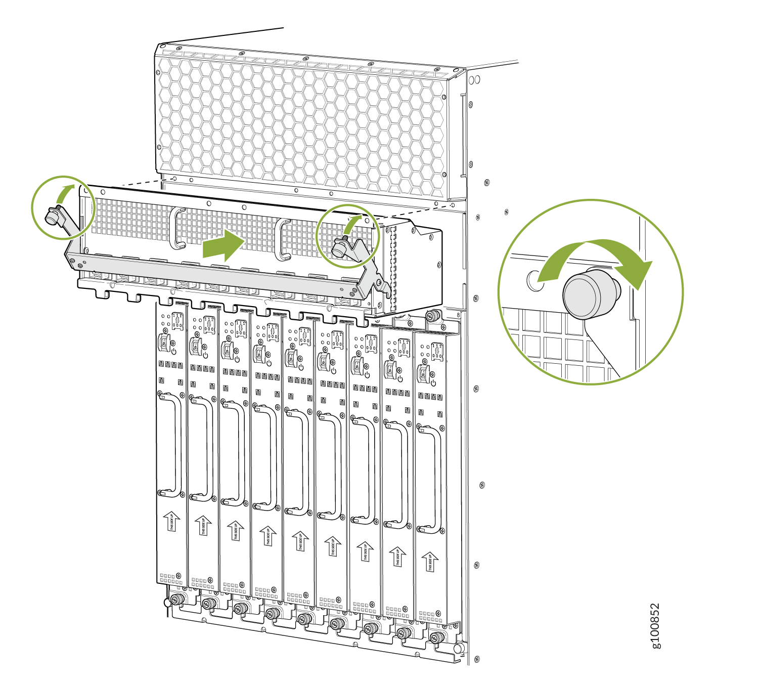 Reinstalling a High-Voltage Universal (HVAC/HVDC) Power Distribution Module