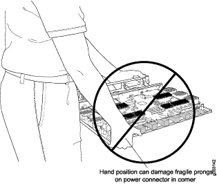 Do Not Grasp the Connector Edge