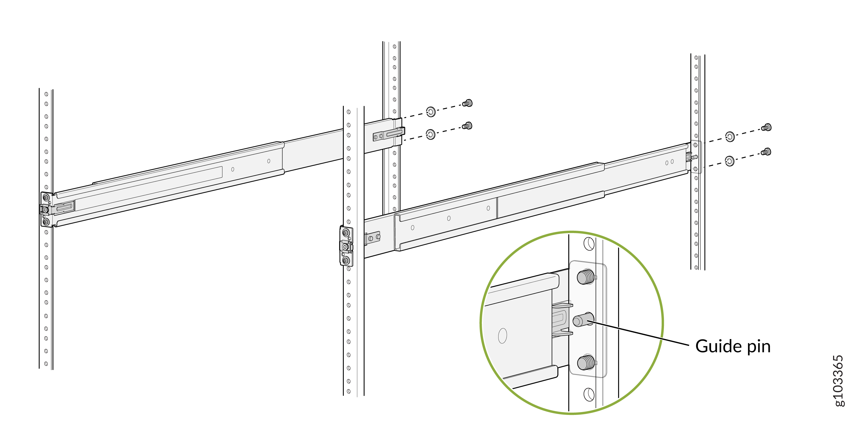 Secure the Rear-Floating Rails