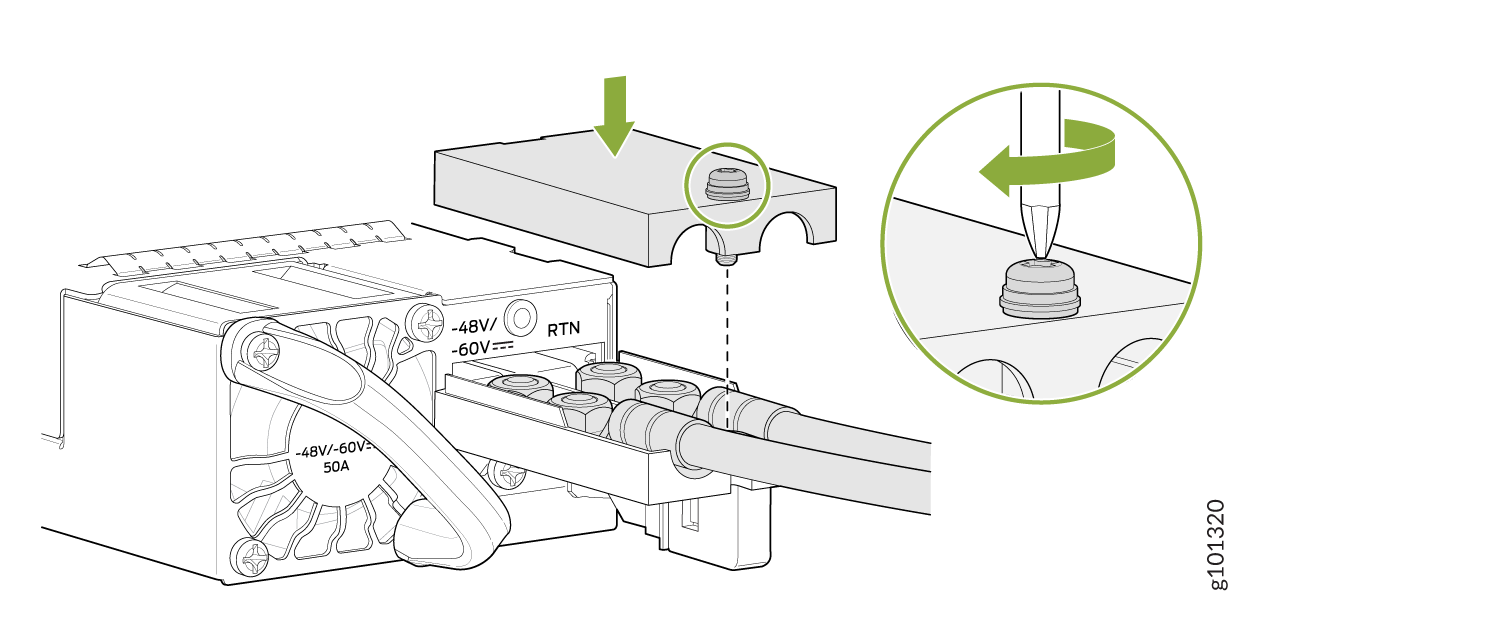 Connect the DC Cable