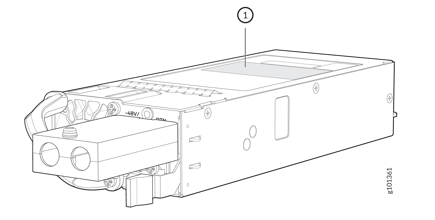 MX304 DC Power Supply Serial Number Location