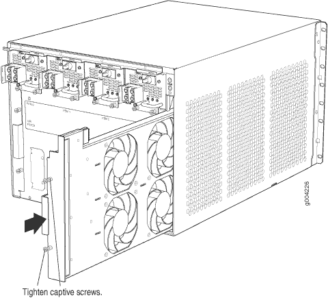 Reinstalling a Fan Tray