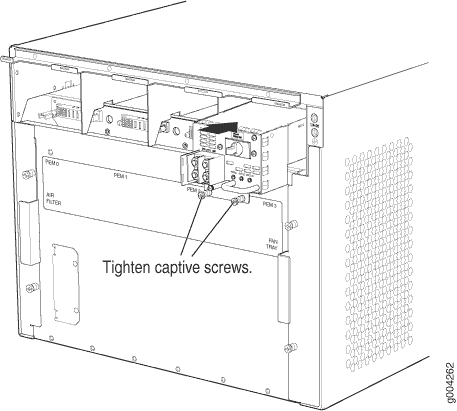 Reinstalling a Power Supply