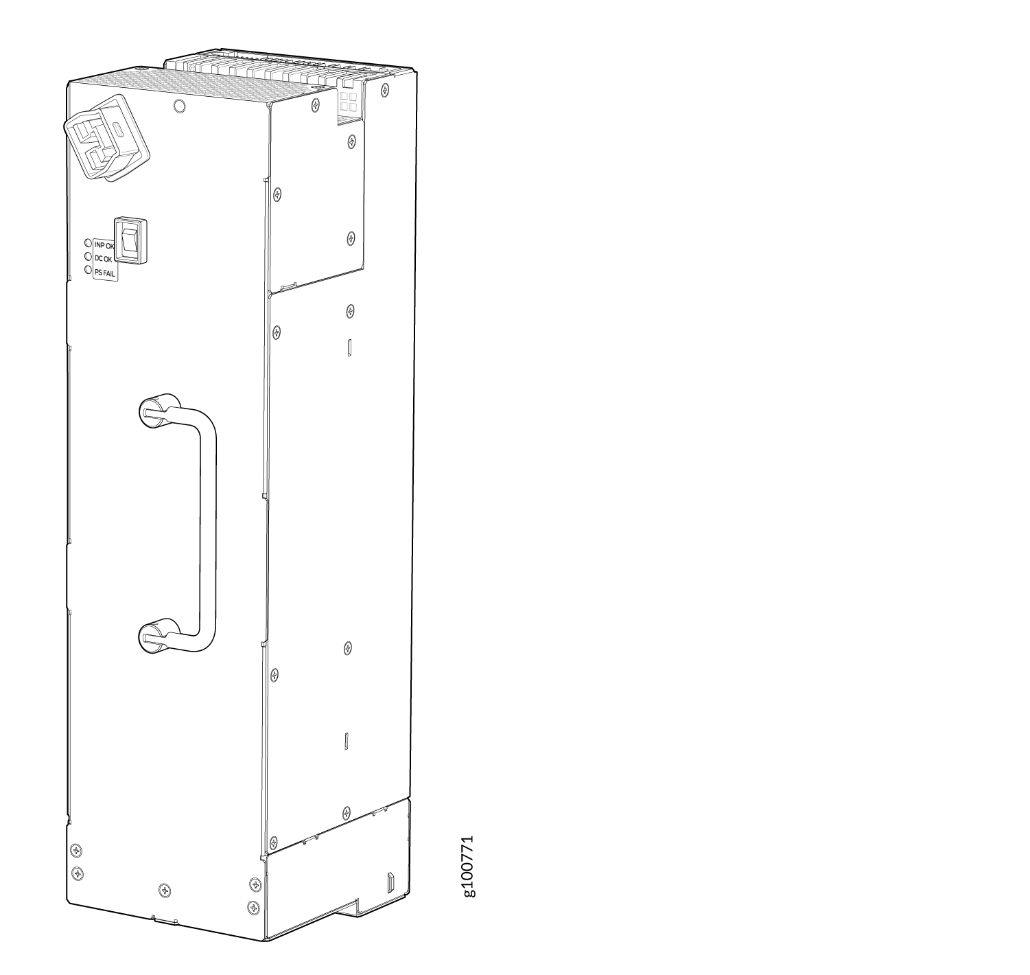MX960-PSM-HV (HVAC/HVDC) Power Supply