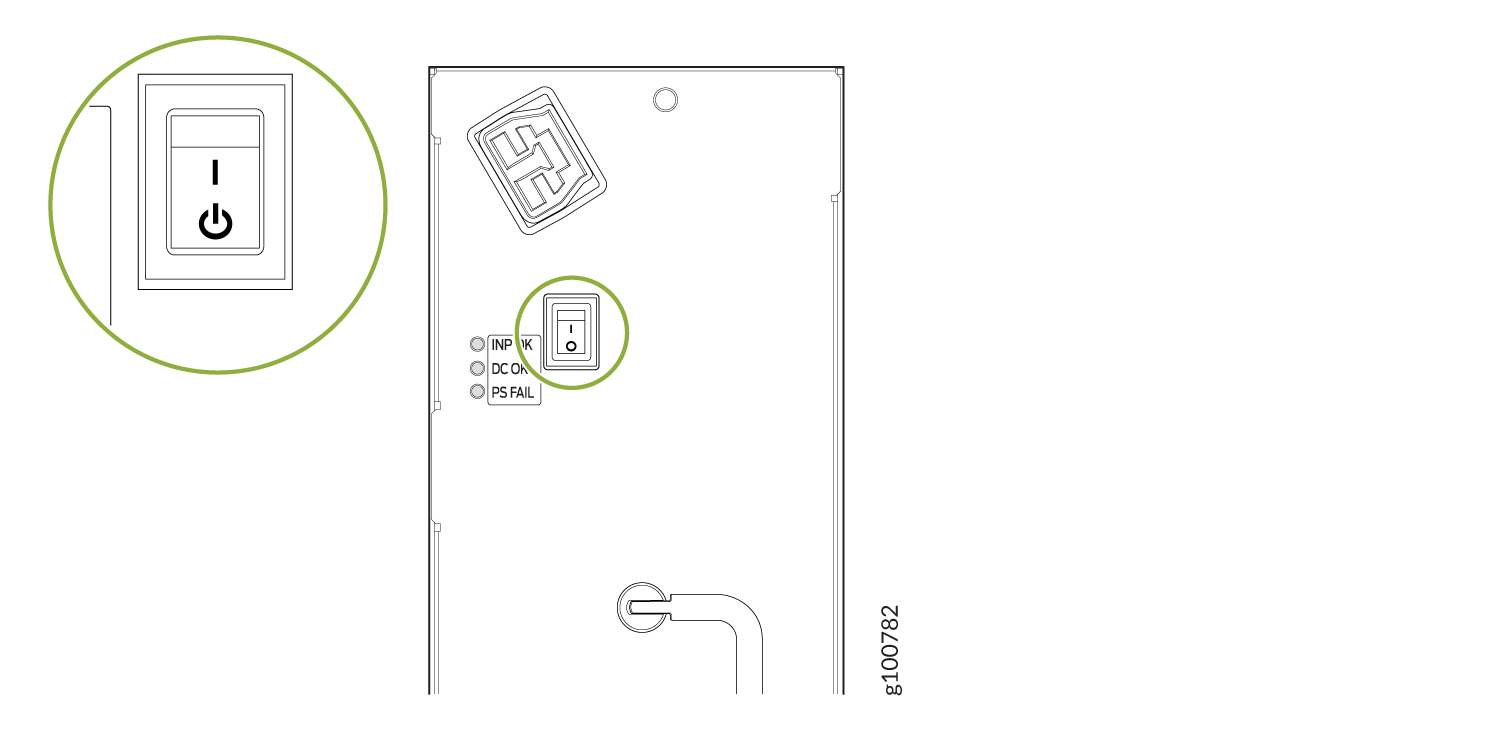 MX960 Power Input Mode Switch