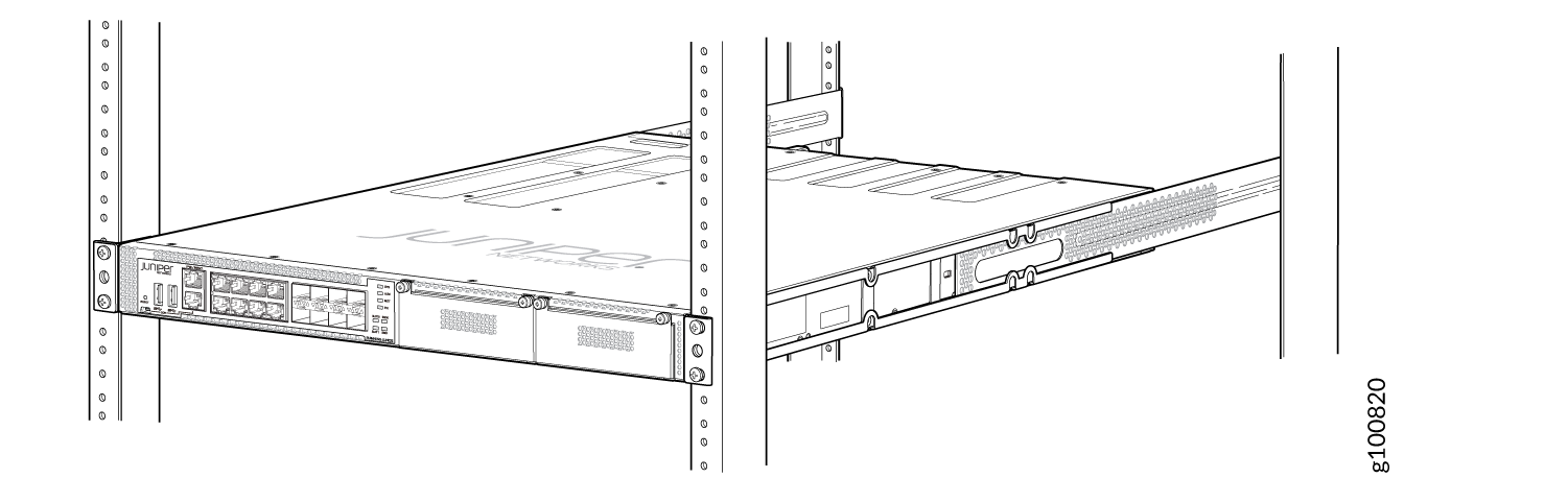 Rack Mounted NFX350 Device