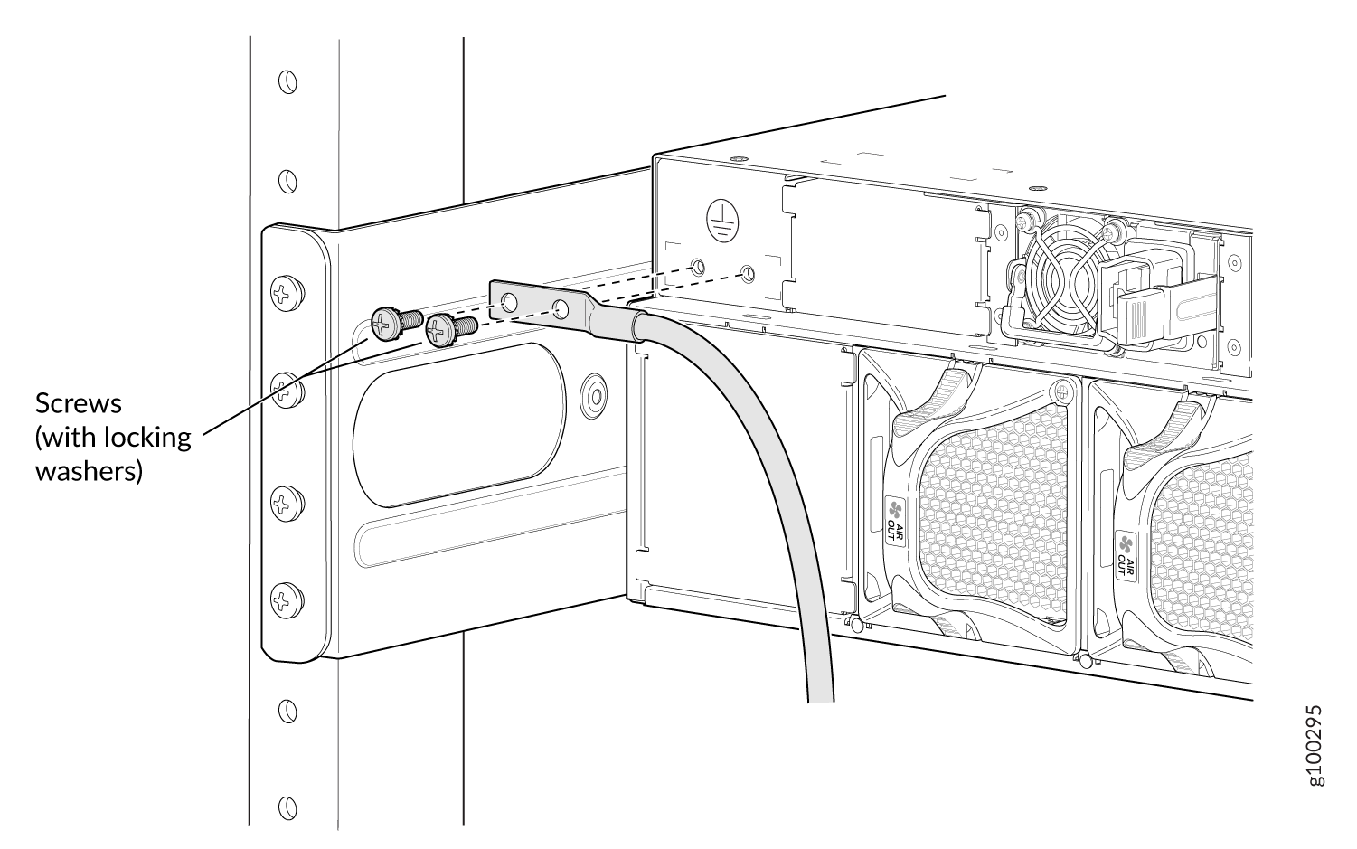 Chassis Grounding Point (PTX10003-80C)