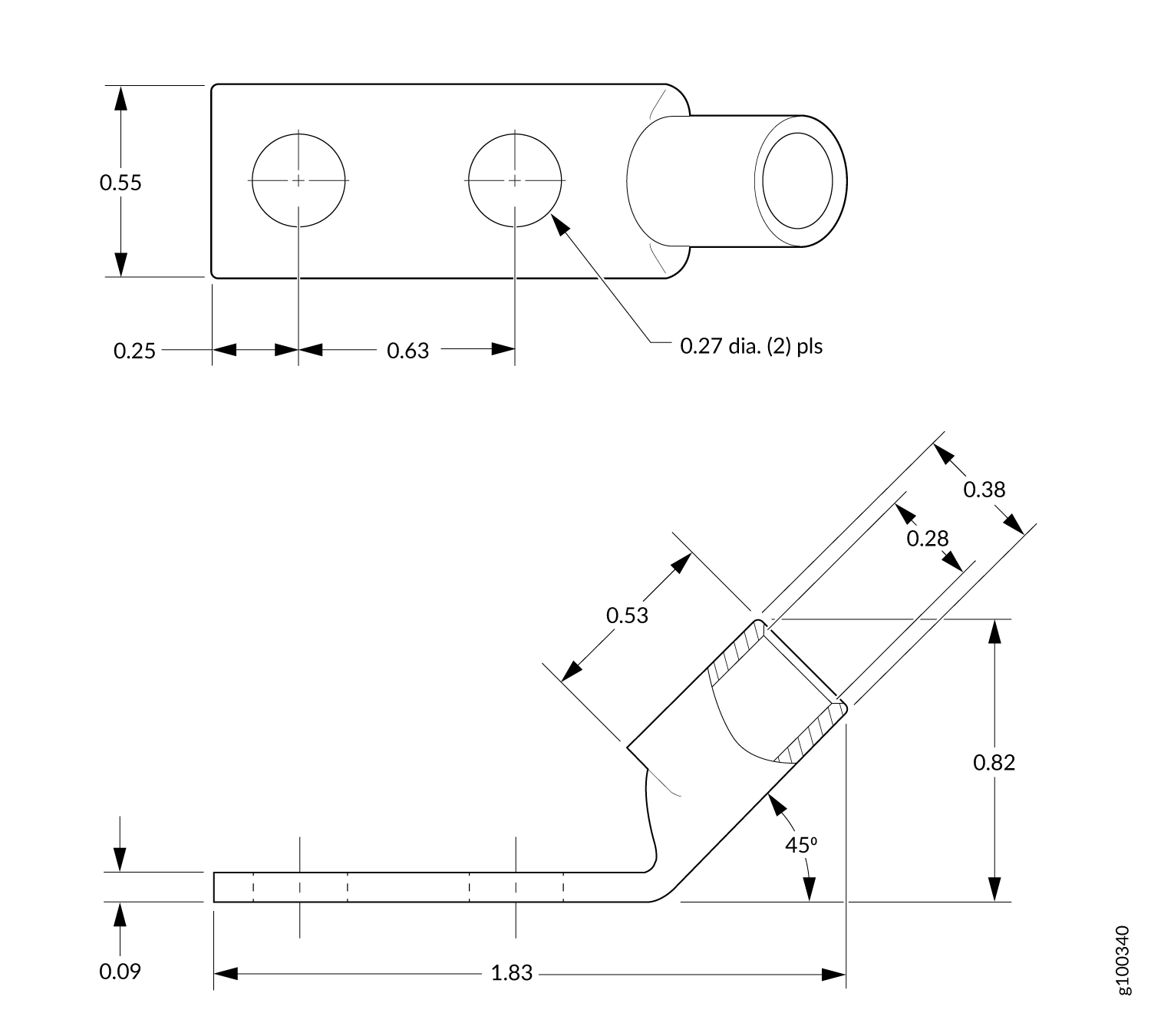 DC Power Cable Lugs