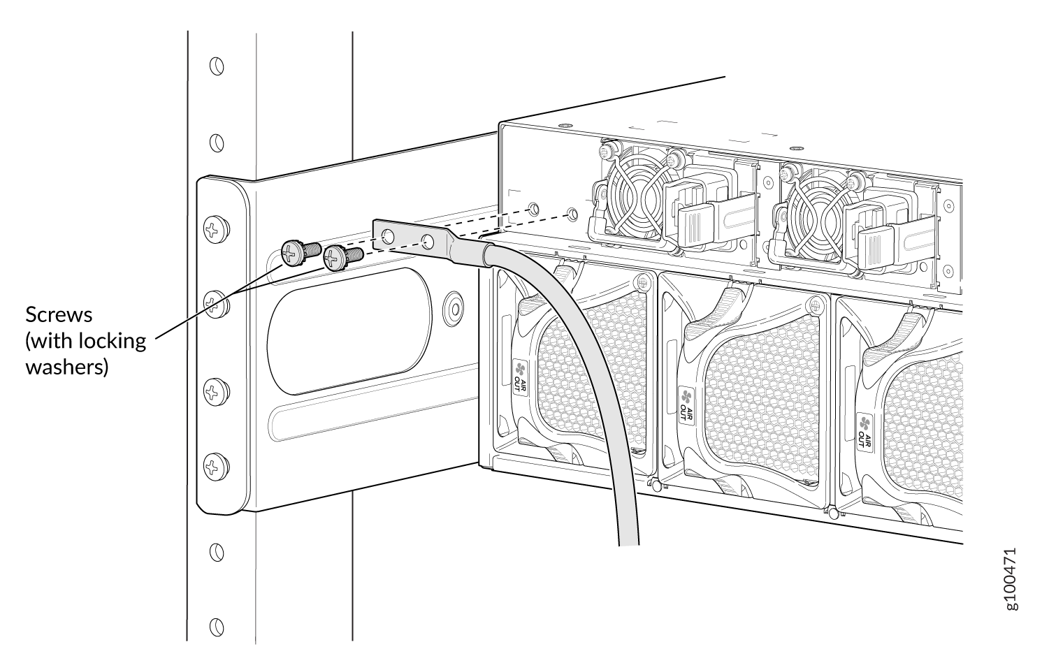 Chassis Grounding Point (PTX10003-160C)