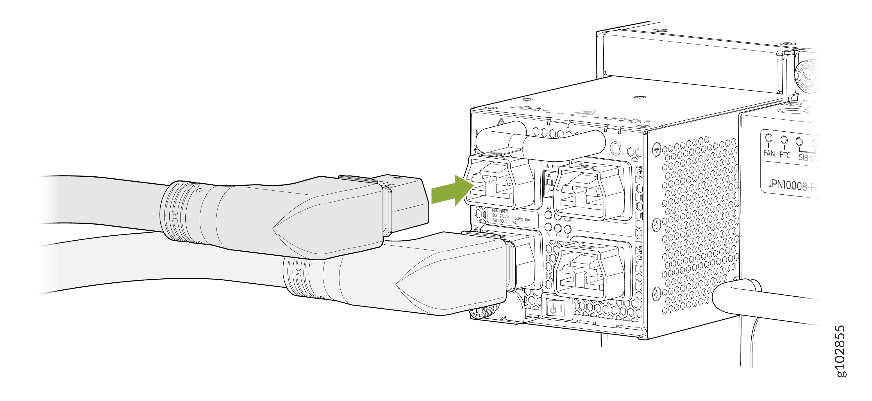 Right Angle Plugs for A0 and B0 Inputs of AC3H
