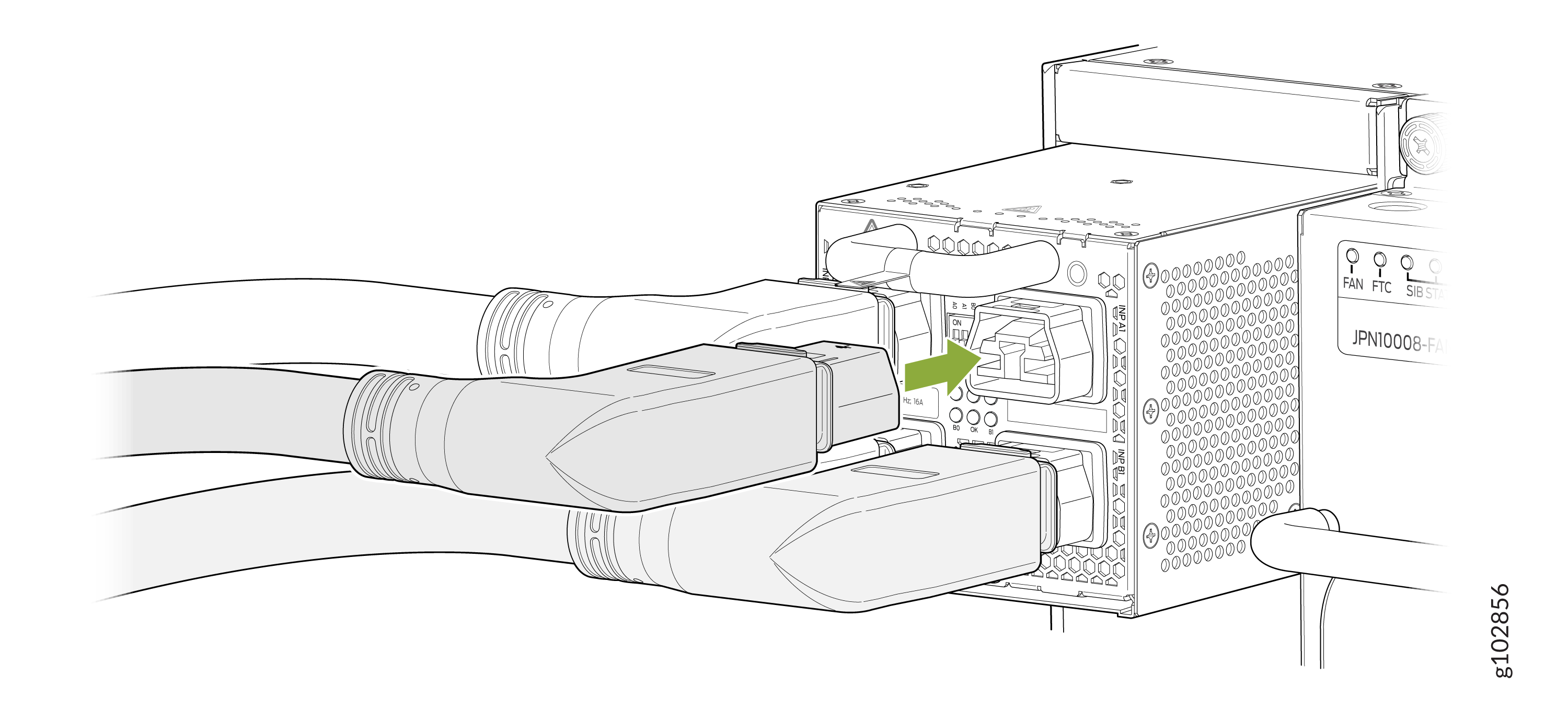 Right Angle Plugs for A1 and B1 Inputs of AC3H