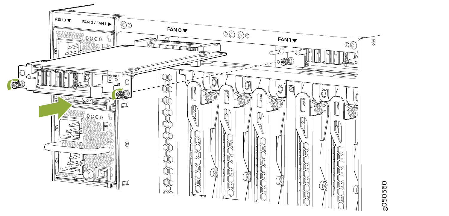 Install a JNP10008-FAN-CTRL