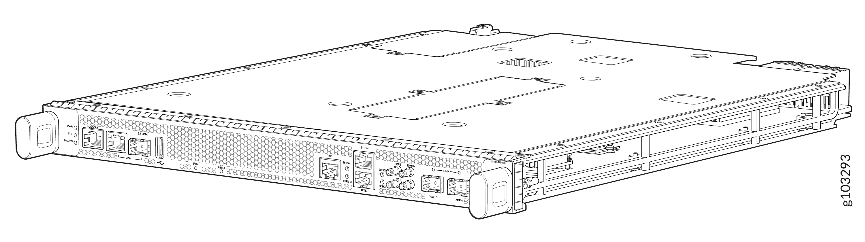 JNP10K-RE3-E and JNP10K-RE3-E-LT Routing and Control Board