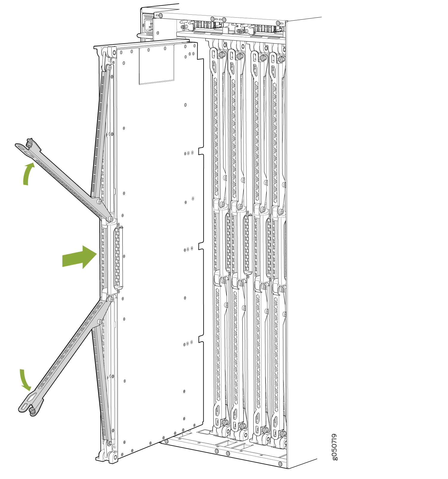 Install a SIB in the PTX10016 Router