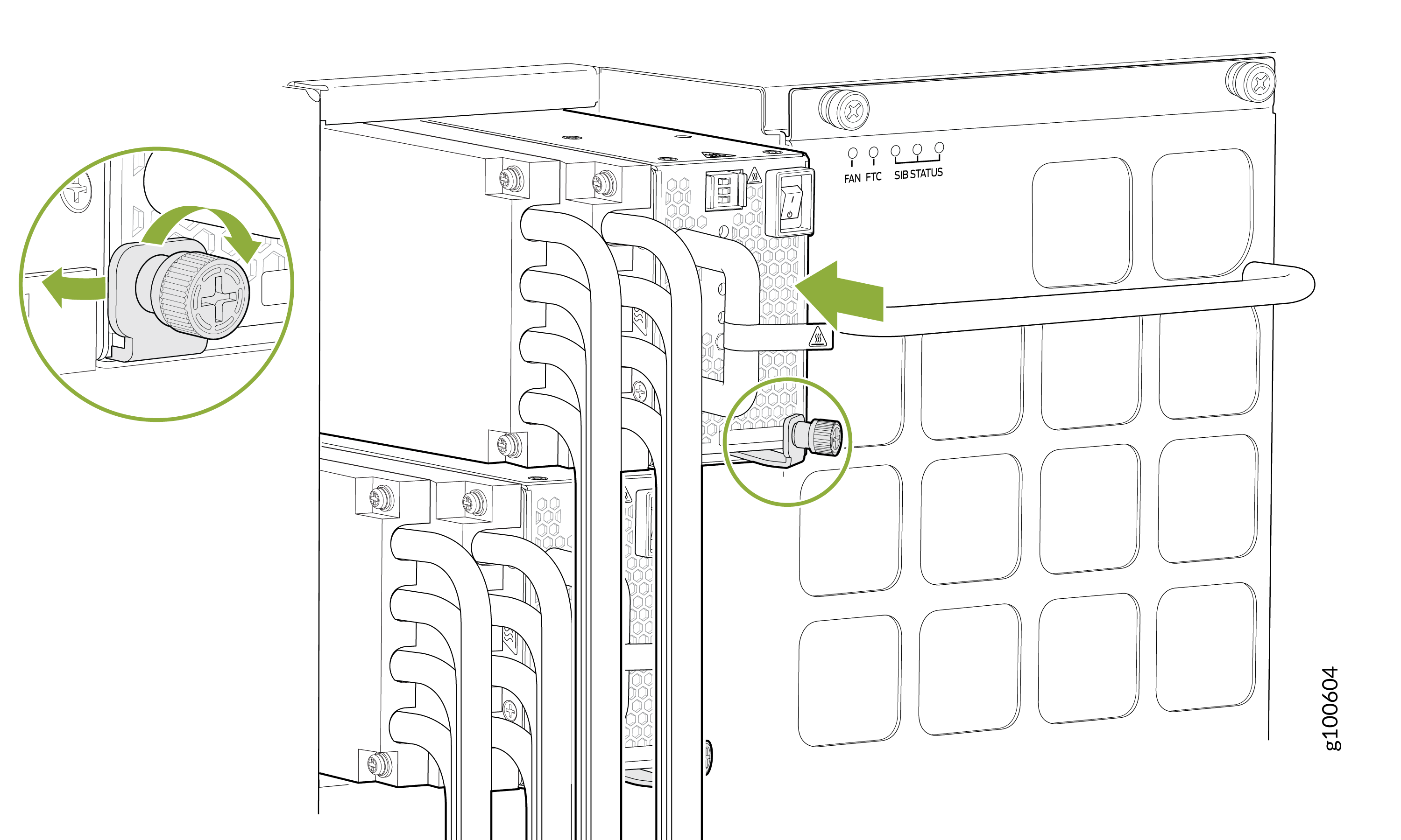Install a JNP10K-PWR-DC2 Power Supply in the PTX10016 Router
