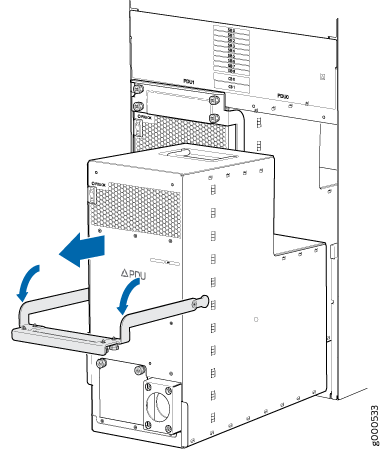 Removing a High Capacity Delta AC PDU