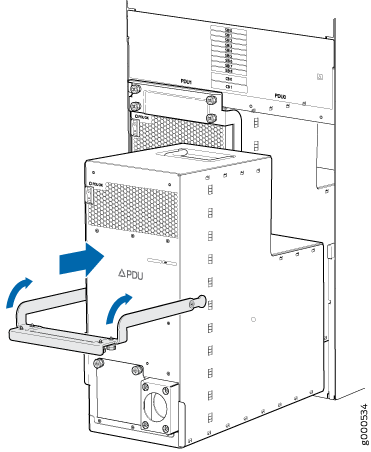Installing a High Capacity Delta AC PDU