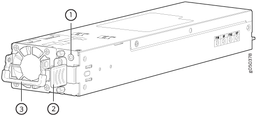 DC Power Supply in QFX10002 Models