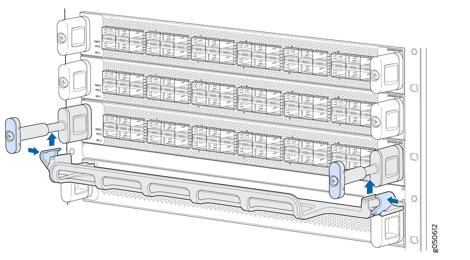 Adding the Cable Tray