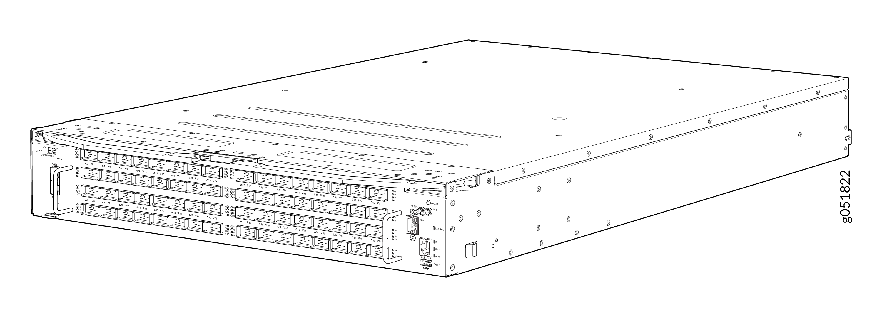 QFX5250-64OE-L Switch