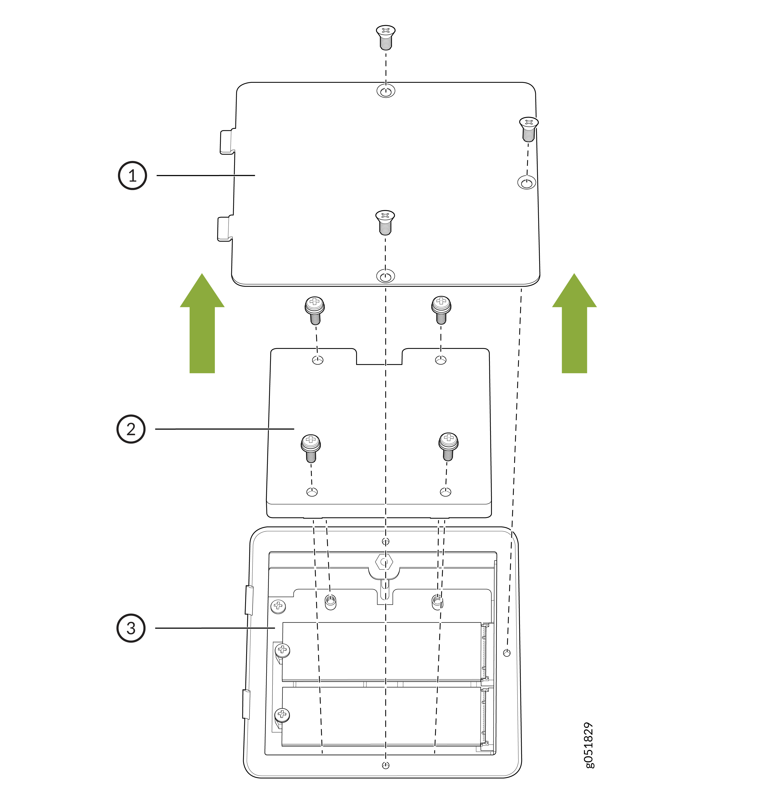 Remove the SSD Cover Plate for QFX5250-64OE-L (Liquid-cooled Model)