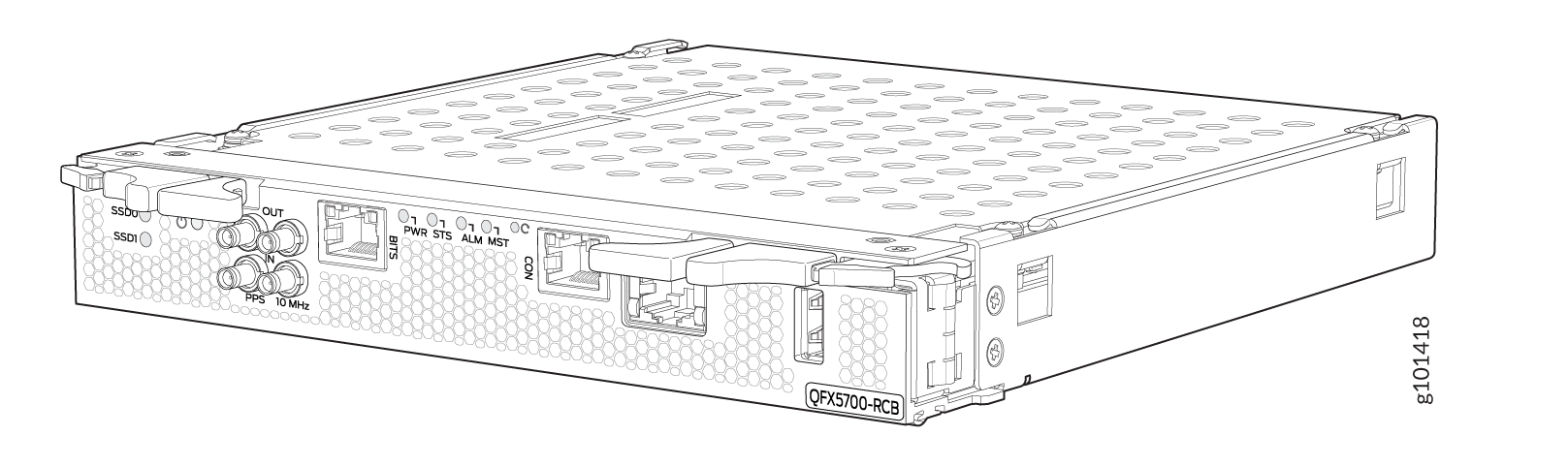 QFX5700 Routing and Control (RCB) Board