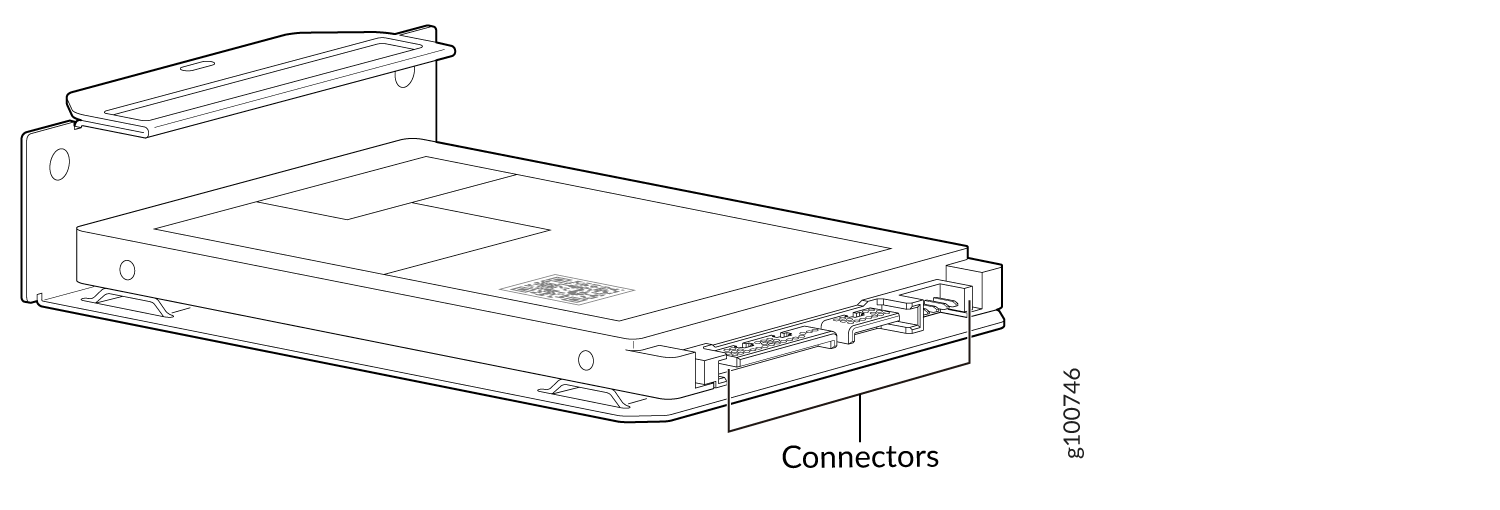 Securing the SSD to the SSD Tray